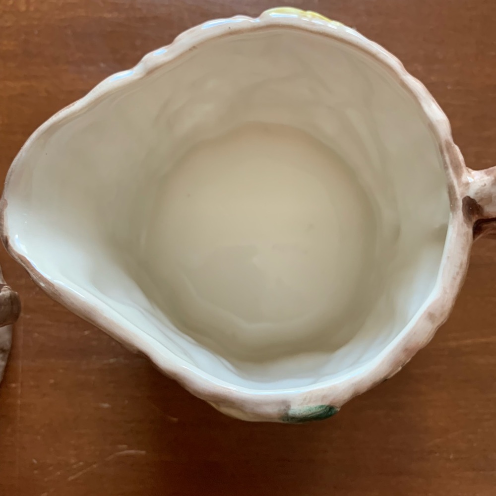 Vintage Fitz & Floyd Woodland Berries & flowers Creamer & Sugar bowl - Picture 8 of 10